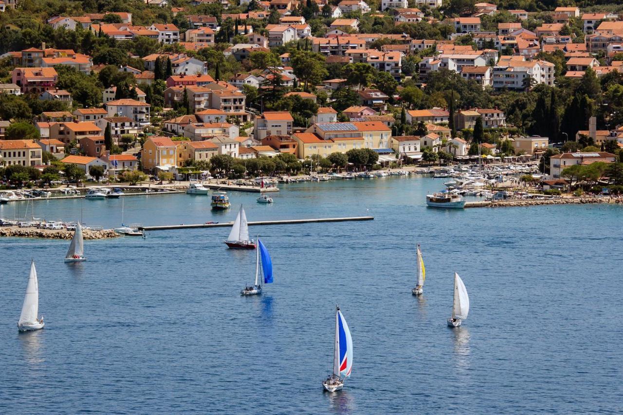 Apartment Jadran Malinska Eksteriør bilde